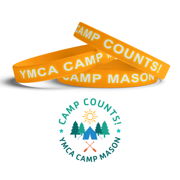 ymcacampmason's tweet photo. To celebrate National Camp Counts! Day, we're giving you a Camp Counts! Wristband! Donate just $20 to the Camp Counts! Giving Campaign and we'll get one in the mail for you! Donate today at https://t.co/uibUqXAl2d https://t.co/B8gEtgAJRV