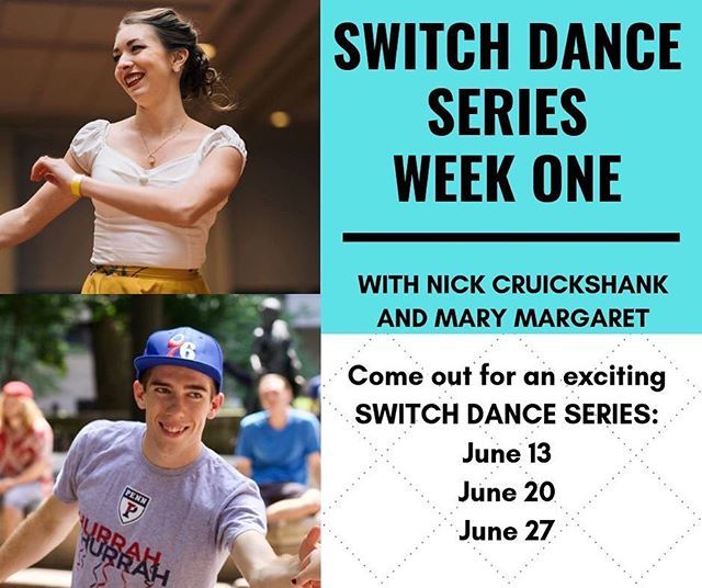 jazzattacktwts's tweet photo. Come out this week to Jazz Attack for Week One of an incredible SWITCH DANCE SERIES with Nick Cruickshank and Mary Margaret! What exactly is switch dancing? It’s a extremely fun way to dance that involves partners switching between leading and following … https://t.co/ODOourCUll https://t.co/9bTNqW7iBt