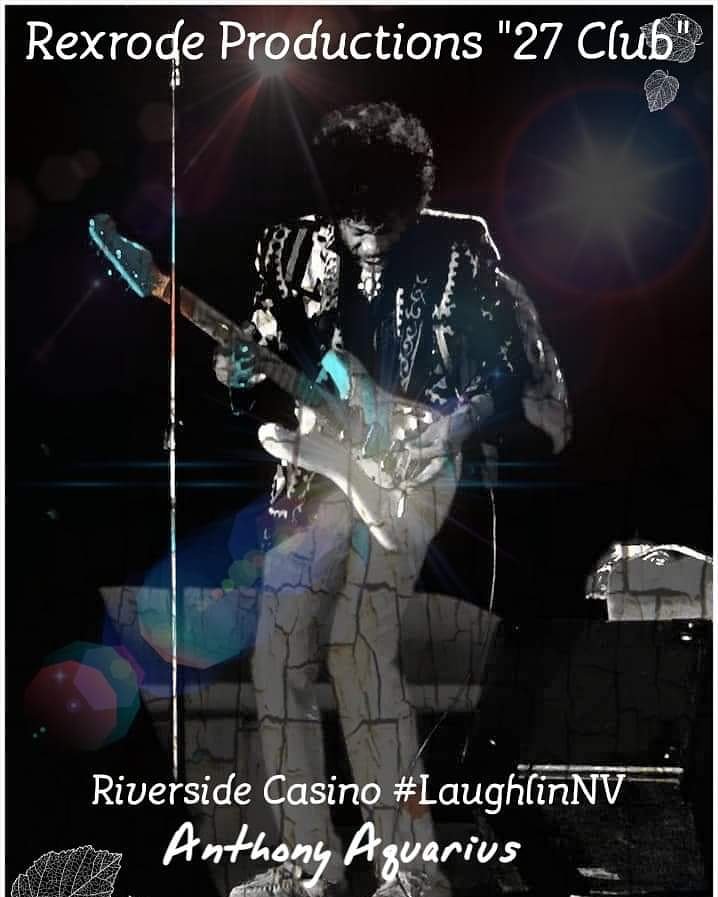 thereturnofjimi's tweet photo. Had a blast with the cast !!! Straight Ahead. Thanks All 🎼🎸🎼

#rexrodeproductions #27clubforever #27 #sixstringsociety #laughlinnv #concertoutfit #concerttime #lifestyle #homage #jimi #anthonyaquarius #musocnow #guitarig #straightahead #musicheals https://t.co/sClNI6h6gI