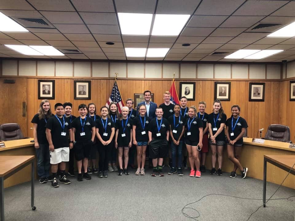 JosephPHurst's tweet photo. We had a great morning with this year’s youth academy. Thank you @vanburenpd, and SRO’s George Edelen, and Megan Slayton for investing in VB’s future leaders. https://t.co/DXDWRoNhQE