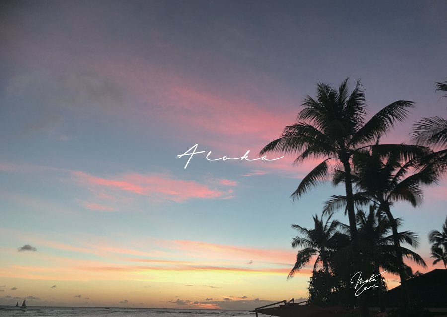 Funcy Art ハワイ アート ハワイの美しい夕焼けを切り取った風景写真 ピンク色の色彩が綺麗で部屋の雰囲気を盛り上げてくれる作品 シンプルでどんな部屋にも馴染むアートで大人女子に人気の作品に仕上がってます ハワイ在住 ハワイ好き 夏 海