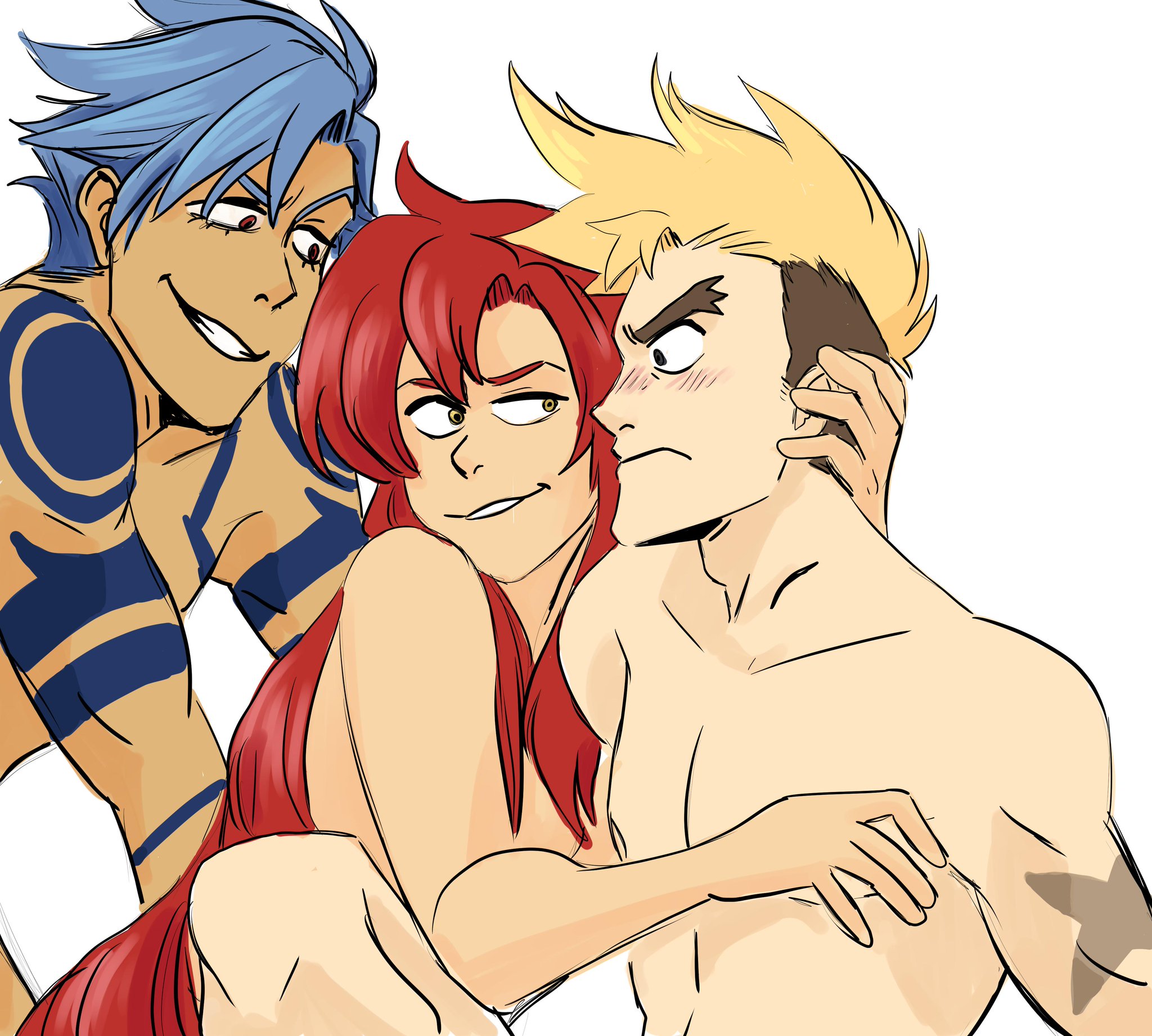 “I’m a grown man and can have WHATEVER fantasies I WANT.
#kamina #k...