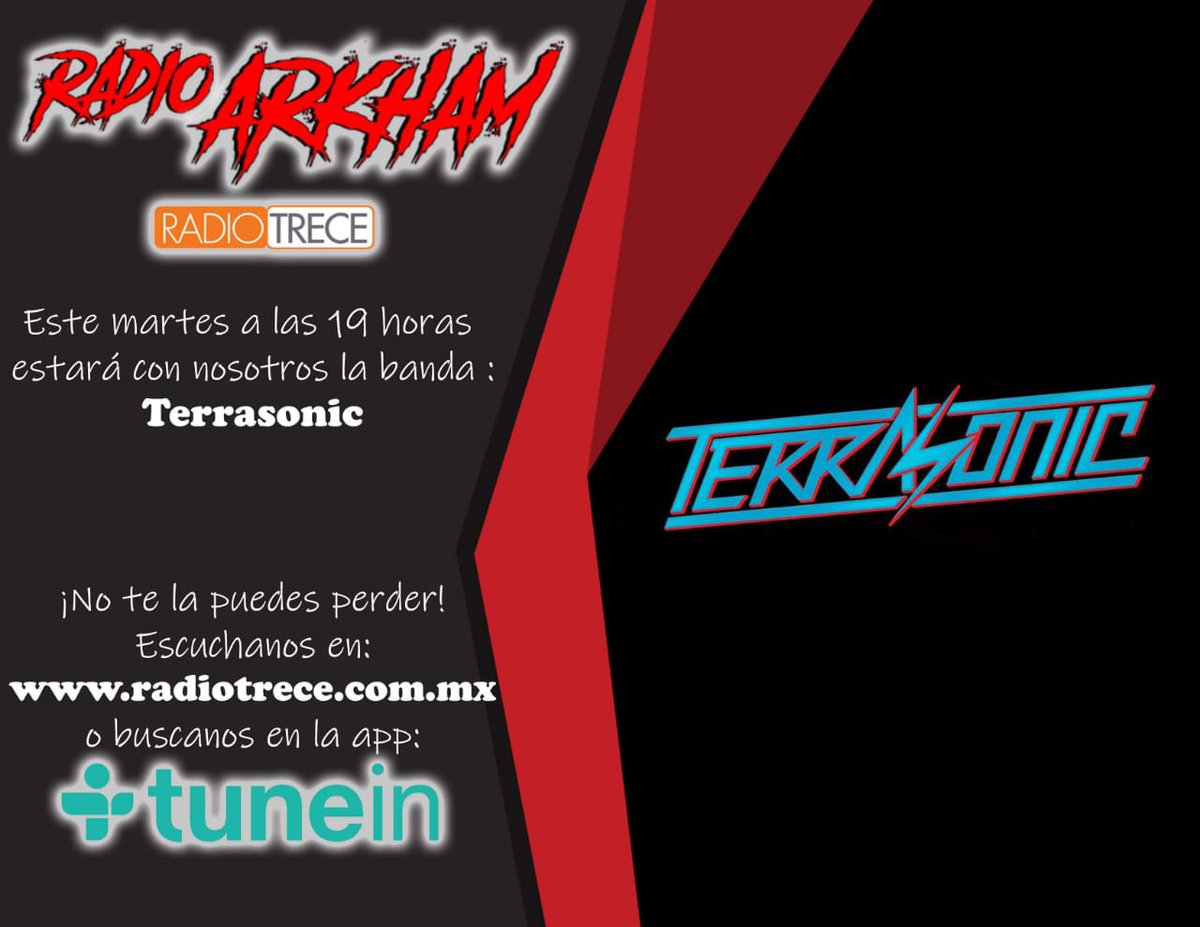 viajefrenezy's tweet photo. Amigos, estaremos en entrevista en Radio Arkham por @Radio13MX a partir de las 19:00 hrs. https://t.co/Sqg6QfQydE