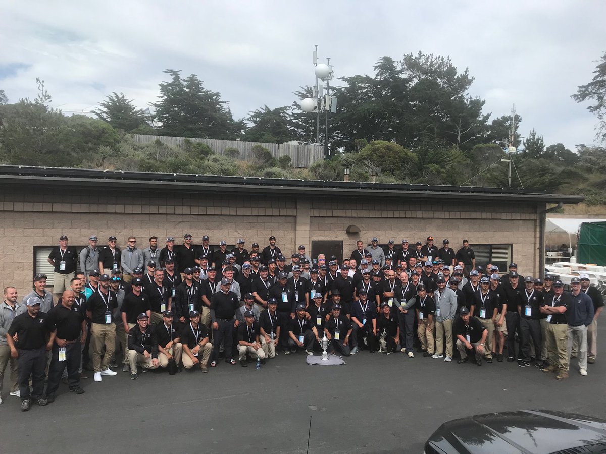 The gang that will get it done at Pebble Beach this week. #USOPEN2019