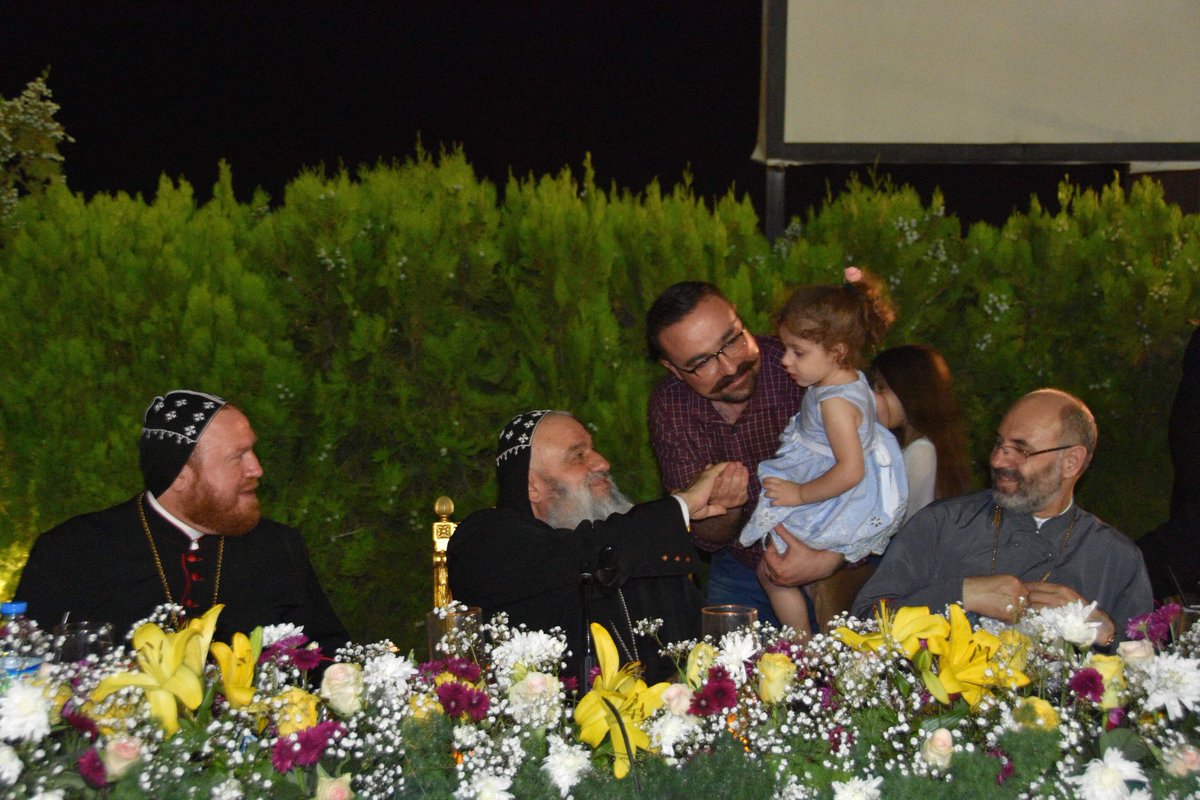 AnoAbdoka's tweet photo. My dear daughter #Mariam getting the #blessing of his #Holiness #Patriarch Moran Mor #Ignatius #Aphrem II the #Patriarch of #Antioch and All the #East, &amp; the head of the #Syriac #Orthodox  #Church in the #world, #Ankawa, #Erbil, #Kurdistan. https://t.co/IuQeHUA64b