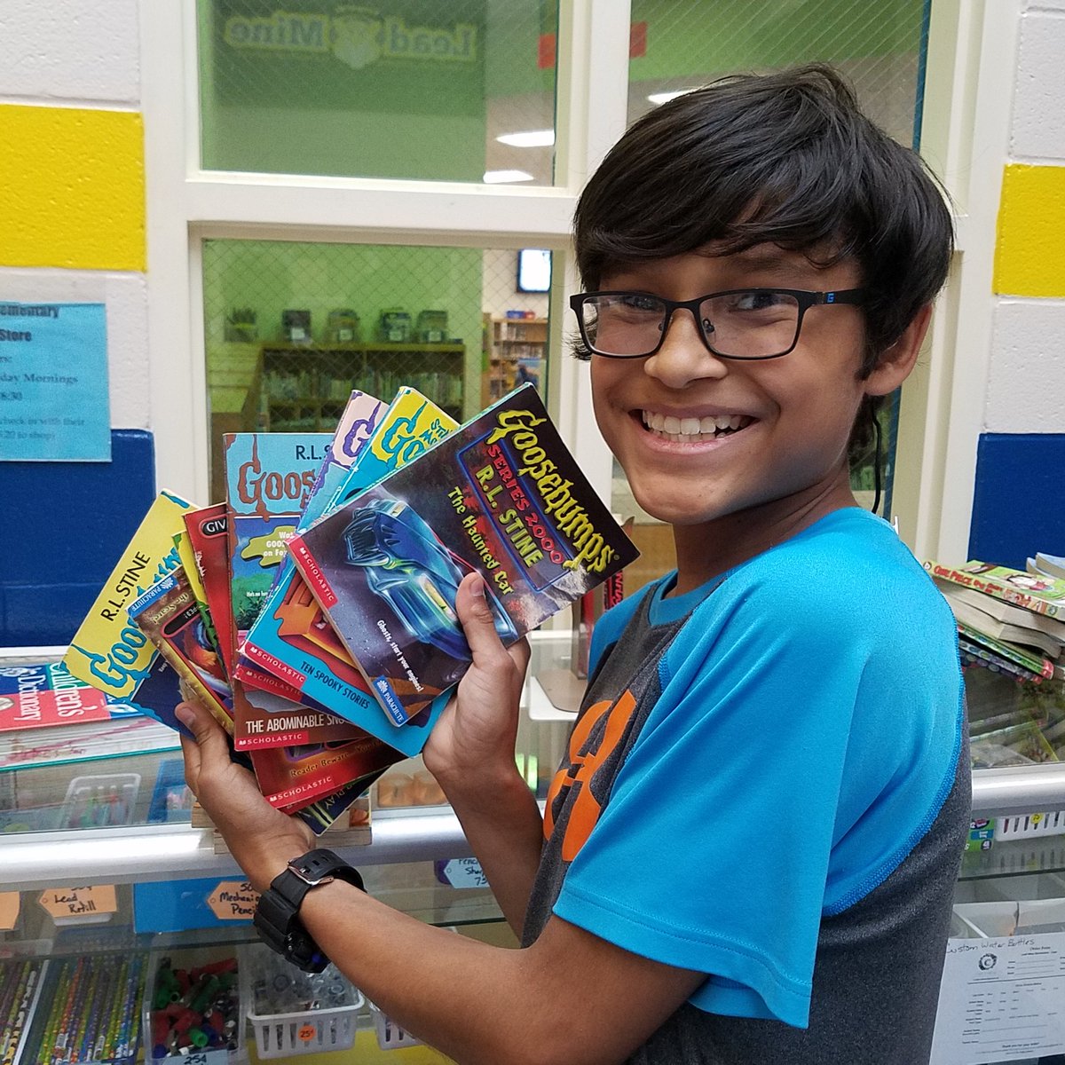 The <a href="/Lead_Mine/">Lead Mine Elementary</a> birthday book room is boxed up (until the end of Aug - we hope) Today we gave away 10 boxes of gently used books to Ss to have in their hands to read over the summer. It's been an awesome year. Happy reading! #LMESReads <a href="/Aaronmarcin/">Aaron Marcin</a> <a href="/Mrs_Hathaway1/">Sarah Hathaway</a> <a href="/Lead_Mine_PTA/">Lead Mine PTA</a>