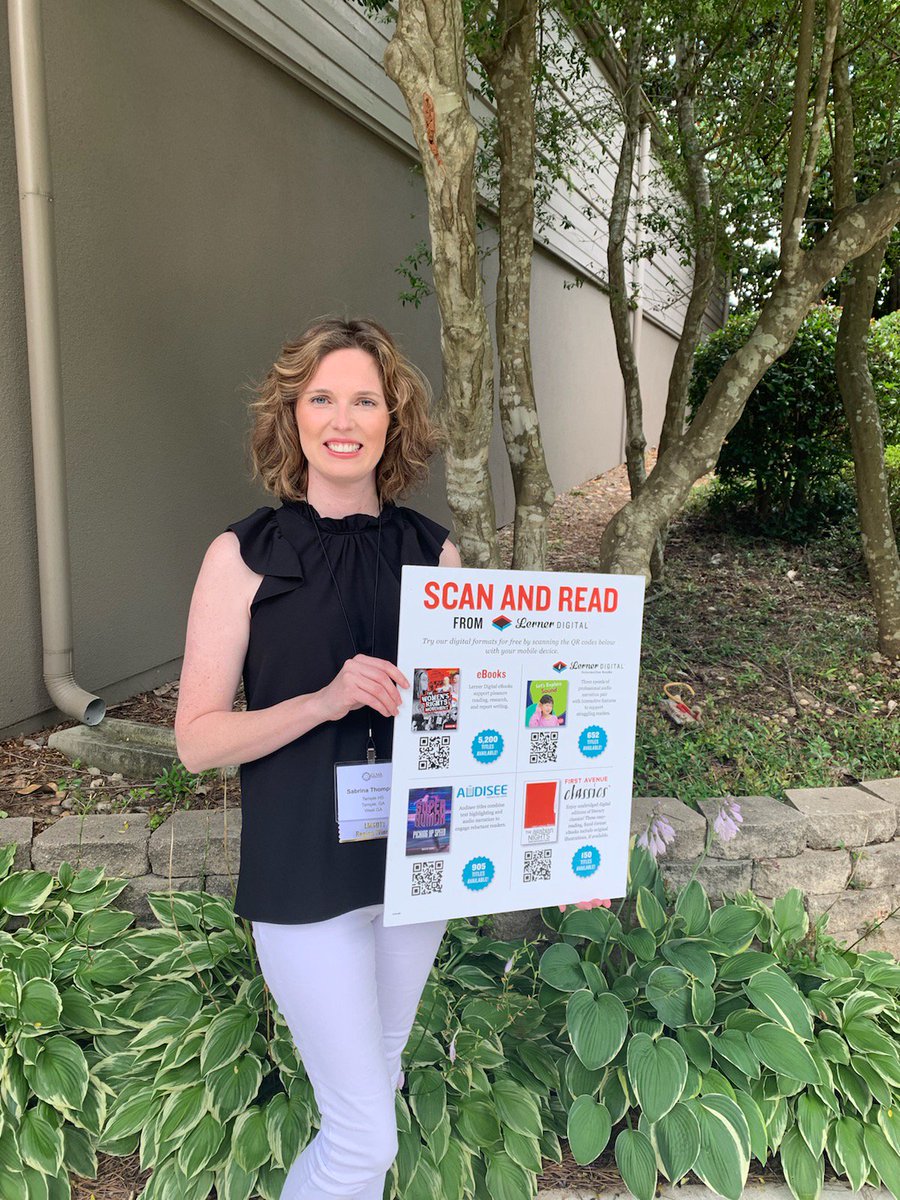 sabrinajolee's tweet photo. Thank you for the opportunity to share my media center in panel discussion today! #ilovemyjob 
#animatedspeaker  #GLMASI19 #LMSOTY #edtech #glma #GaLibChat #honeybees #STEM @LernerBooks @gribben_tim @carrollschools #GoogleET @bravesread #ebooks https://t.co/R1YLdoyp5D