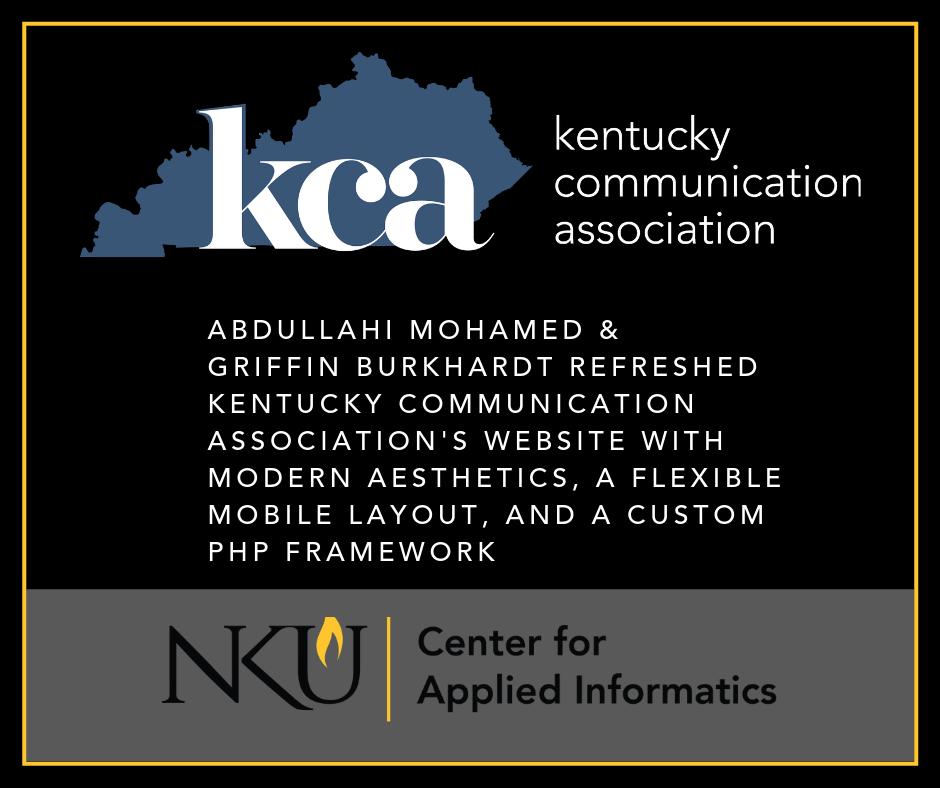 Project Spotlight: Thanks to the Kentucky Communication Association for allowing us to assist you with refreshing your website!