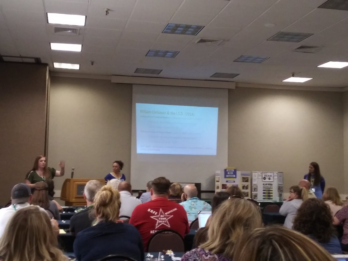 1J - <a href="/ChrismanBears/">William Chrisman</a> SW-PBS team knocked it out of the park!  Great ideas &amp; well organized presentation.  You proved that today IS INDEED a great day to be a bear. #GoingBeyond #isdstrong #MOSWPBS19 <a href="/ISDSchools/">Independence School District</a>