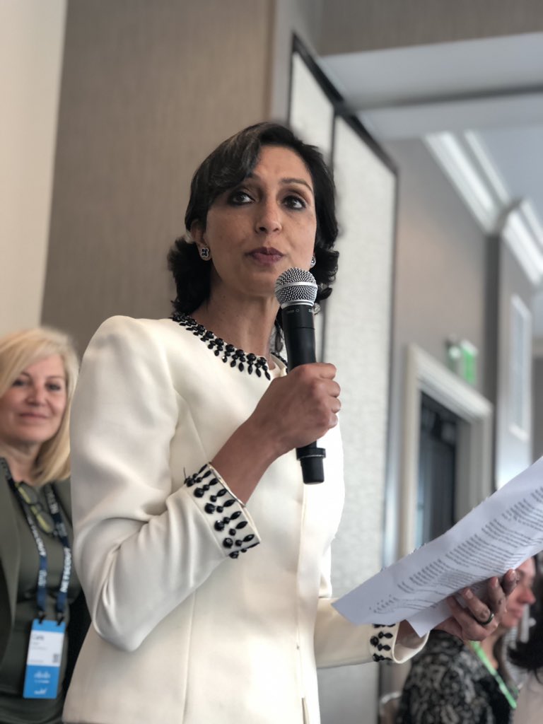 anne_steinhardt's tweet image. “It takes a village to raise an Anuja.” @anujaksingh sharing the story of the mentors and sponsors who supported her in her career and kicking off the Cocktails &amp;amp; Conversations at #CLUS  #MultiplyTechDiversity