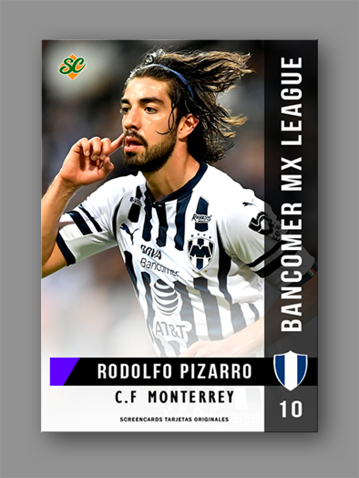 Screencards's tweet photo. Pronto llegará el nuevo set de la Liga MX!!!
#Monterrey #RodolfoPizarro #SomosColeccionistas #ScreencardsWorld
#FutbolMexicano #Football #Futbol https://t.co/rMGGyminih