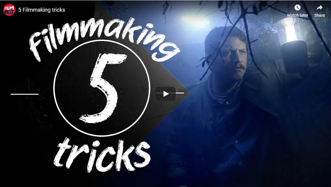 Five cool and simple filmmaking tricks that you can definitely use in your next film! From <a href="/filmriot/">Film Riot</a> #filmmaking #cinematography nofilmschool.com/clever-filmmak…