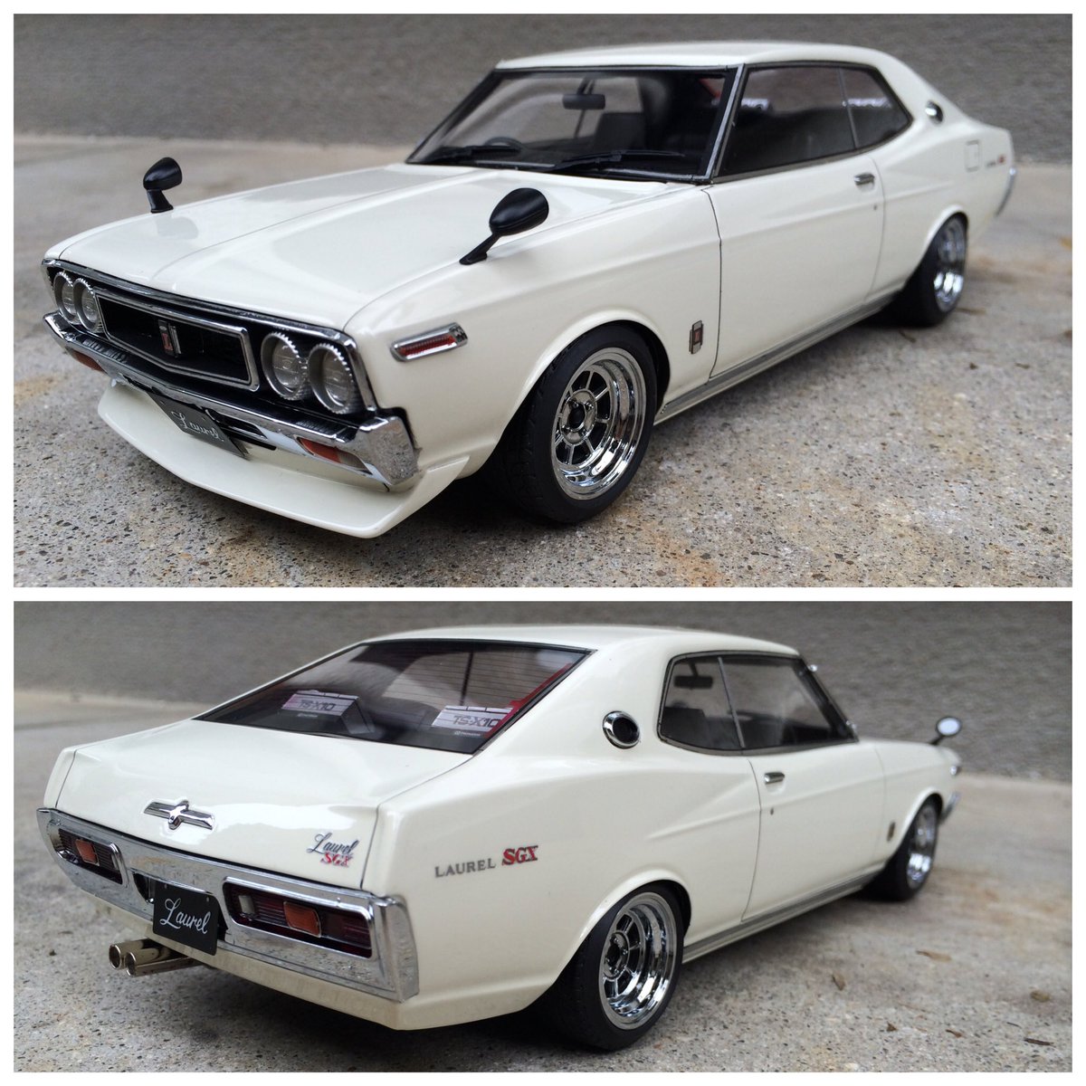 アシェット 国産名車 コレクション 1/24 日産 ローレル カスタム