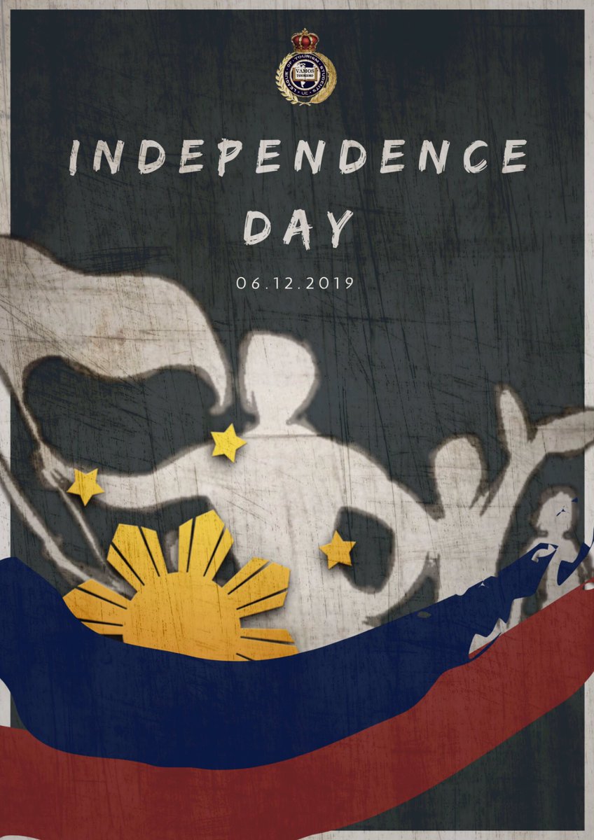 UEMNL_LTS's tweet photo. Let's celebrate the 121st Independence day loud and proud! Heads up and raise our flag! 🇵🇭🇵🇭🇵🇭

#IndependenceDay #VamosTurismo https://t.co/I4n1teykYI