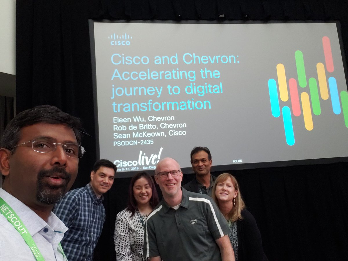 VishJakka's tweet photo. Awesome session #clus on digital transformation by the @Chevron team

@sean_m_mckeown @joangale2 #UCS10 #wom #HyperFlex https://t.co/TECJMotqVo