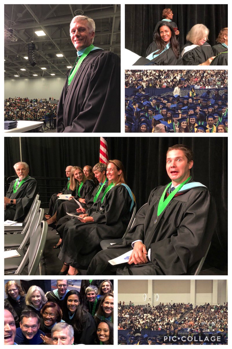 LoudounSupe's tweet photo. @GRHS_Stallions graduation tonight! It was awesome and so much fun celebrating #40yearsofgreatness with the class of 2019 and former principals @DrGParker and Wylie French @vbschools @donrobertson20 https://t.co/lW5w2NilhZ