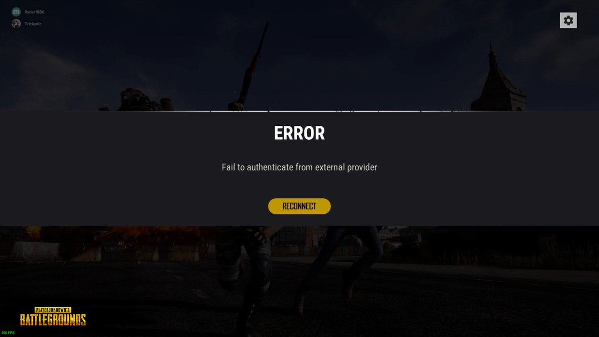 adamdacosta's tweet photo. @PUBG_Support  any status issues? "Failed to auth. ext. Provider" issues. Steam seems to be working.. any status? https://t.co/d7pumVP5FX