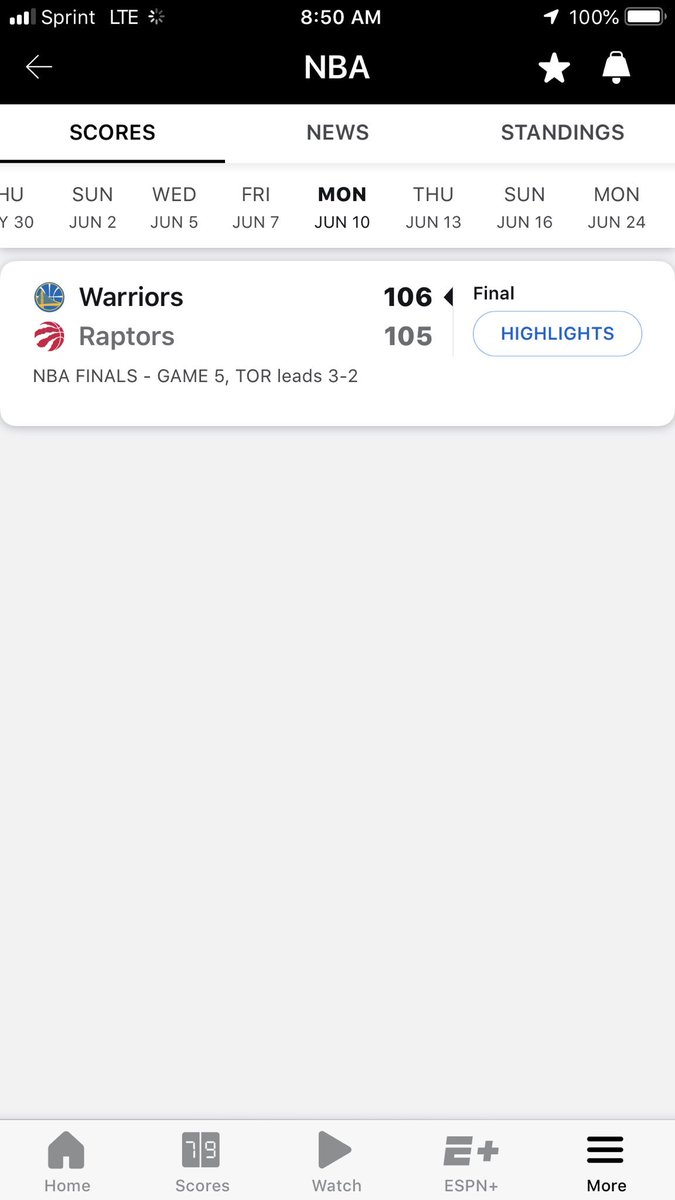 mcgraila21's tweet photo. When people say you have to make your own luck and that being unlucky isnβt a thing, I want you to think about how I bet $200 before the beginning of this series on this prediction and the universe worked against me in every way. #NBAFinals #RaptorsIn5 #Warriorsin7 #bitter https://t.co/u5L4GW9sti