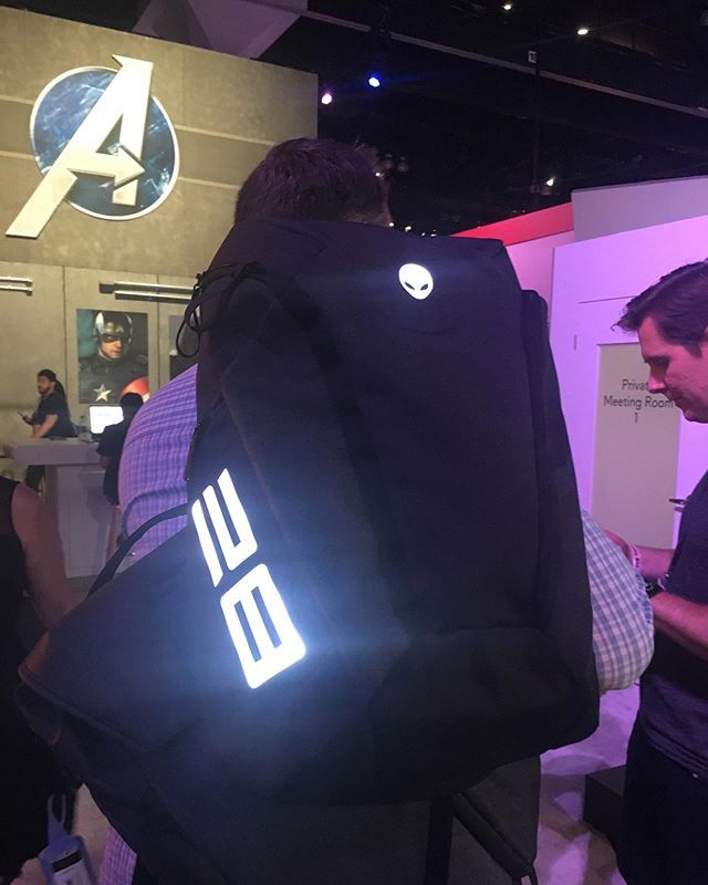 rxysurfchic's tweet photo. Did someone say light up @alienware backpack??? #alienwaree3 https://t.co/DwHpTEnxxz https://t.co/kO9hcqNAiL
