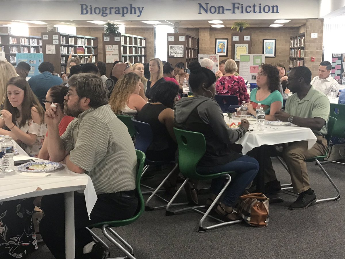 GRC Internship Reception dinner.  We thank our community partners and we celebrate such wonderful learning experiences. <a href="/grcollegiate/">Green Run Collegiate</a>