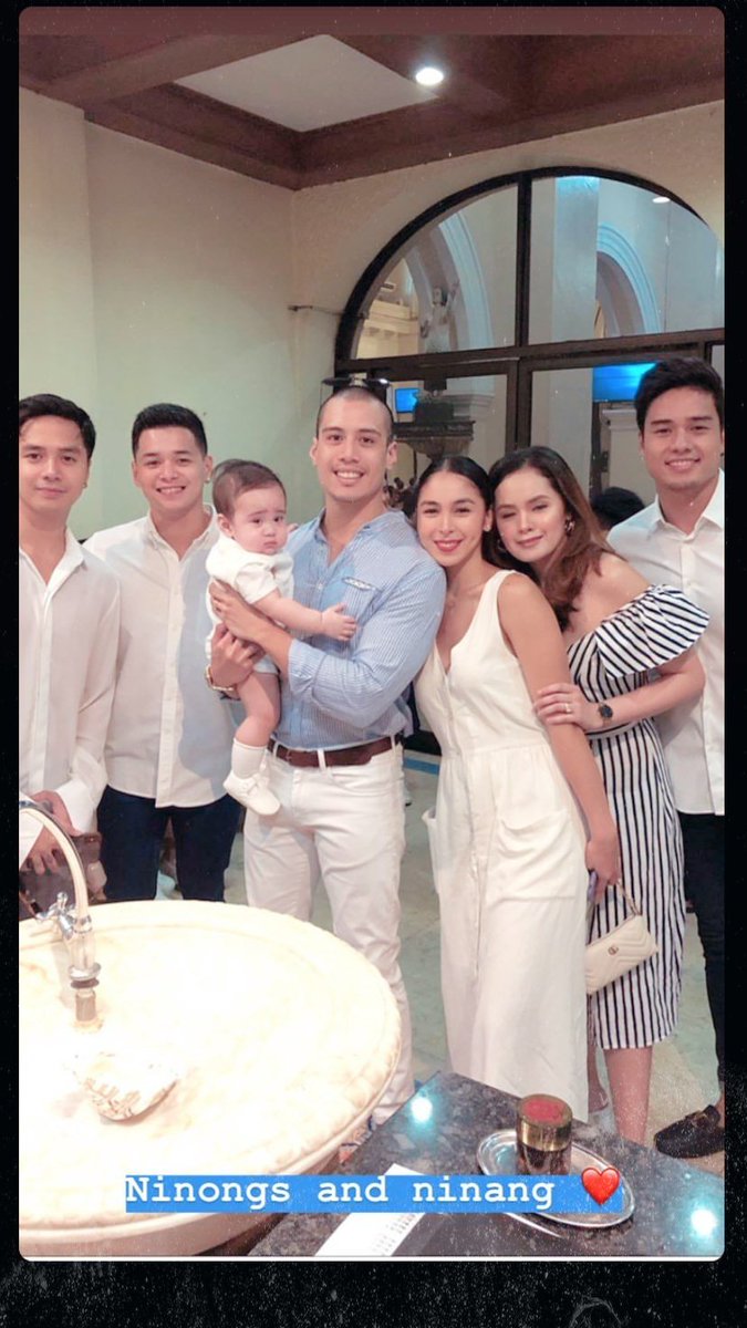 samliafever's tweet photo. Baby Leonard's ninong amd ninang is SamLia 😍❤  God Bless you baby! 😘
#SamLia @sam_concepcion @BarrettoJulia 
📷 marcogumabao https://t.co/nQysAo1kL1