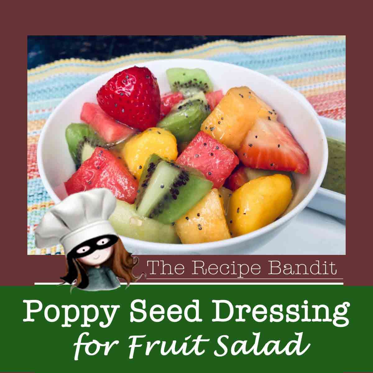 Fruit salad is delicious on its own but a drizzle of this quick poppy seed dressing takes it to a whole new level.  Perfect for a summer day!
therecipebandit.com/poppy-seed-dre…
#fruitsalad #dressing #summer #snacks #therecipebandit