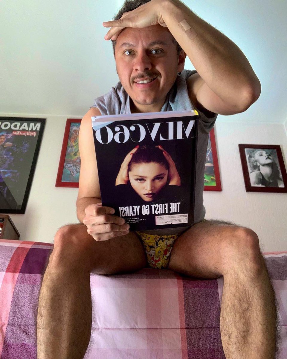 SoyXtian's tweet photo. One of my fav @Madonna books, #MLVC60, all her magazine covers in sixty years of an outstanding career!! 📖♥️ #MadameX #Madonna https://t.co/YVwO9tMOsh
