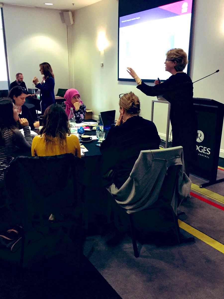 LanguagesNSW's tweet photo. Community languages induction program CLIP 
Melissa and Tanya NESA inspectors are discussing implementing Languages K-10 syllabuses https://t.co/ur6R3BG1ZO
There is no wrong. There is just where you are now. Adjust to suit the needs of your students.
#DoELanguages #NSWEducation https://t.co/k6isRBWHXn