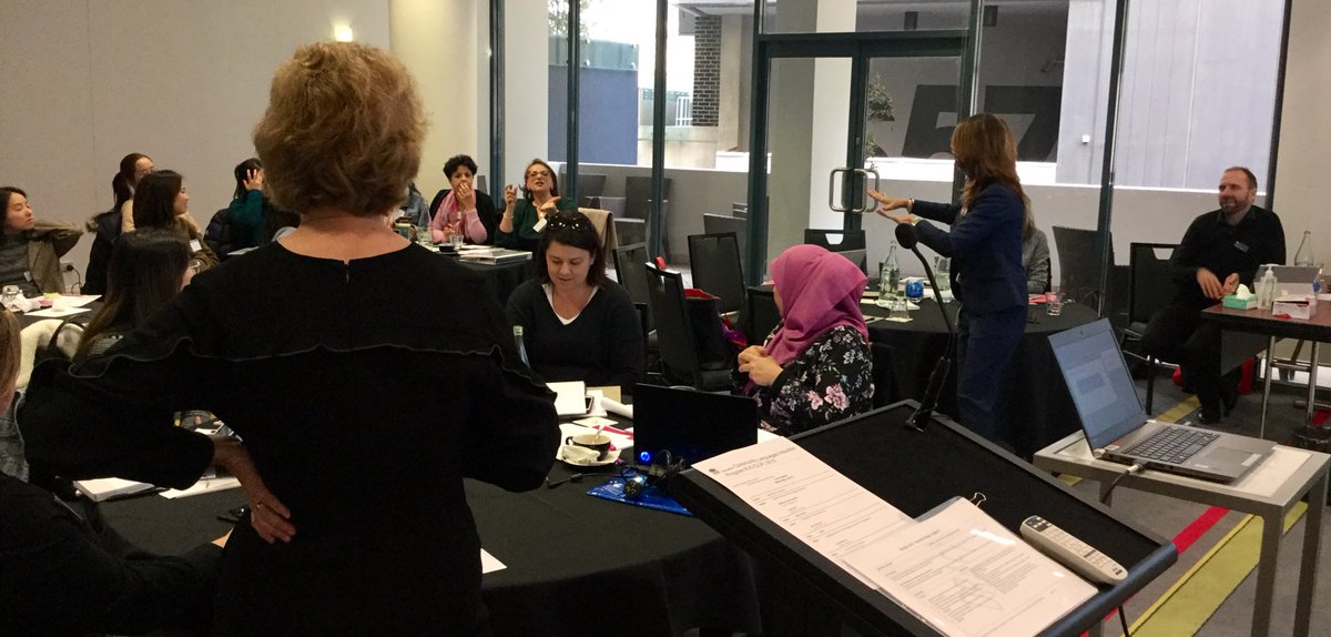 LanguagesNSW's tweet photo. Community languages induction program CLIP 
Melissa and Tanya NESA inspectors are discussing implementing Languages K-10 syllabuses https://t.co/ur6R3BG1ZO
There is no wrong. There is just where you are now. Adjust to suit the needs of your students.
#DoELanguages #NSWEducation https://t.co/k6isRBWHXn
