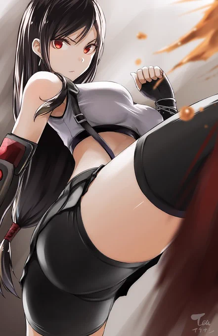 ティファ!!! #FF7リメイク 