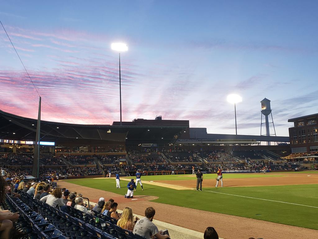 #bullieve Beautiful  Night in NC for baseball