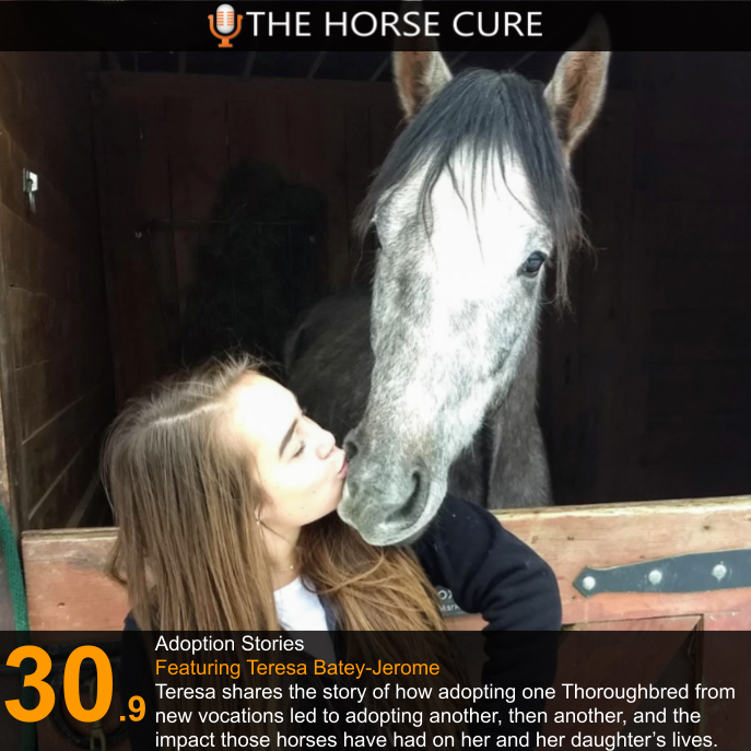 horsecurepod's tweet photo. Check out our latest episode at https://t.co/ALHfX57kCk #AdoptionStories #TeresaBateyJerome #NewVocations #TheHorseCure https://t.co/aOBFygdHWG