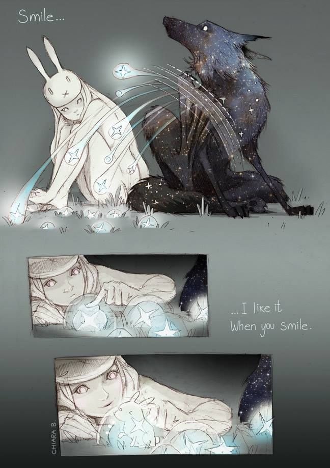 nimentrix's tweet photo. Just Pinned to Chiara Bautista | Illustrations: Discover the fantastic mysterious graphical universe of Chiara Bautista. D�couvrez le myst�rieux univers fantatique de l'illustratrice Chiara Bautista.  #ChiaraBautista #loup #wolf #smile #souris #etoil… https://t.co/h78HEqAaHM https://t.co/uDAIlyrZJQ