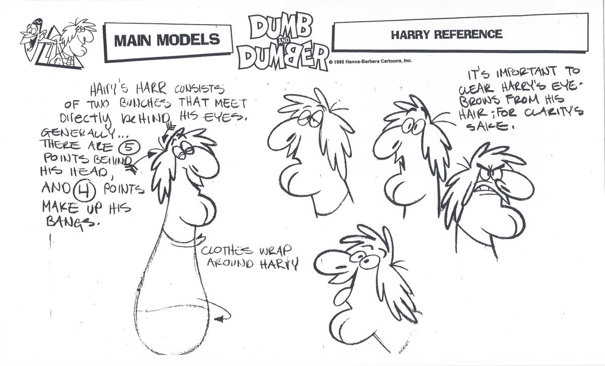 SheetsModel's tweet photo. Dumb &amp; Dumber (Hanna-Barbera, 1995) - Harry (1/3) https://t.co/GHHHb34PaS