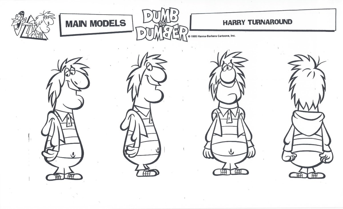 SheetsModel's tweet photo. Dumb &amp; Dumber (Hanna-Barbera, 1995) - Harry (1/3) https://t.co/GHHHb34PaS