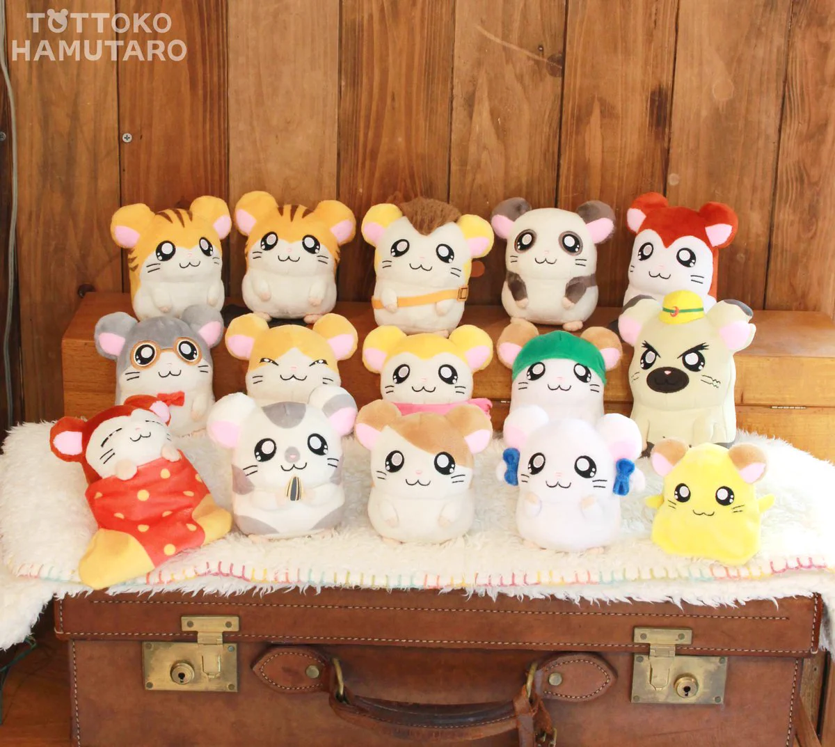 『とっとこハム太郎』・ハム太郎とハムちゃんずのぬいぐるみが新登場！