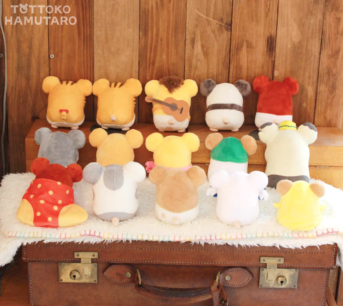 『とっとこハム太郎』・ハム太郎とハムちゃんずのぬいぐるみが新登場！