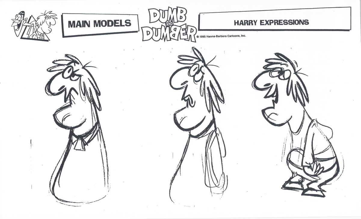 SheetsModel's tweet photo. Dumb &amp; Dumber (Hanna-Barbera, 1995) - Harry (3/3) https://t.co/PtXoYf3G1H