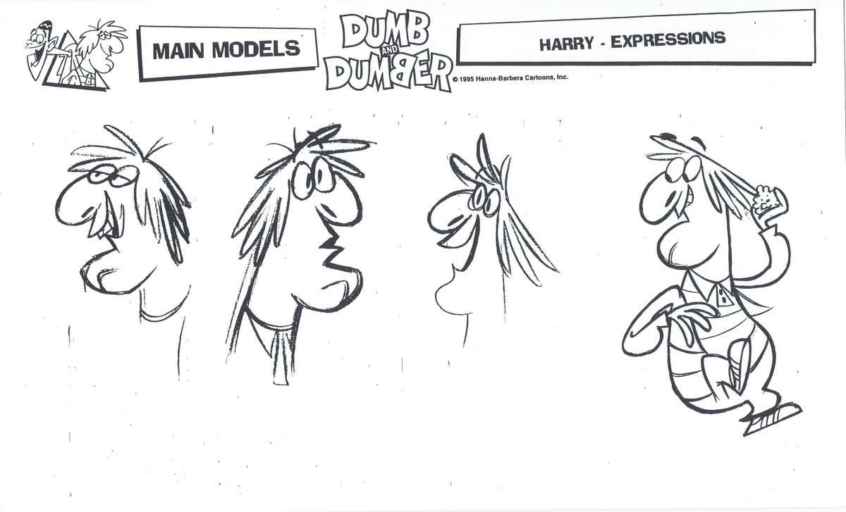 SheetsModel's tweet photo. Dumb &amp; Dumber (Hanna-Barbera, 1995) - Harry (3/3) https://t.co/PtXoYf3G1H