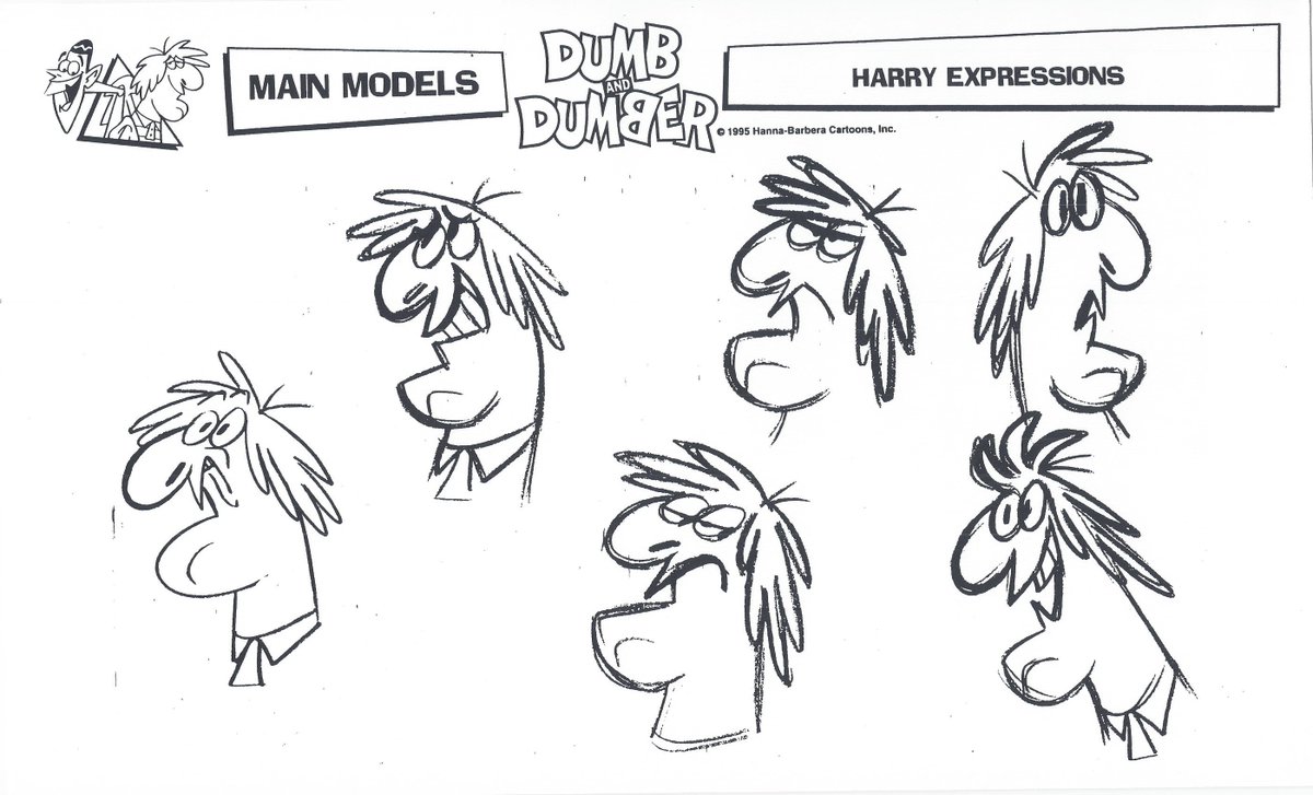SheetsModel's tweet photo. Dumb &amp; Dumber (Hanna-Barbera, 1995) - Harry (3/3) https://t.co/PtXoYf3G1H