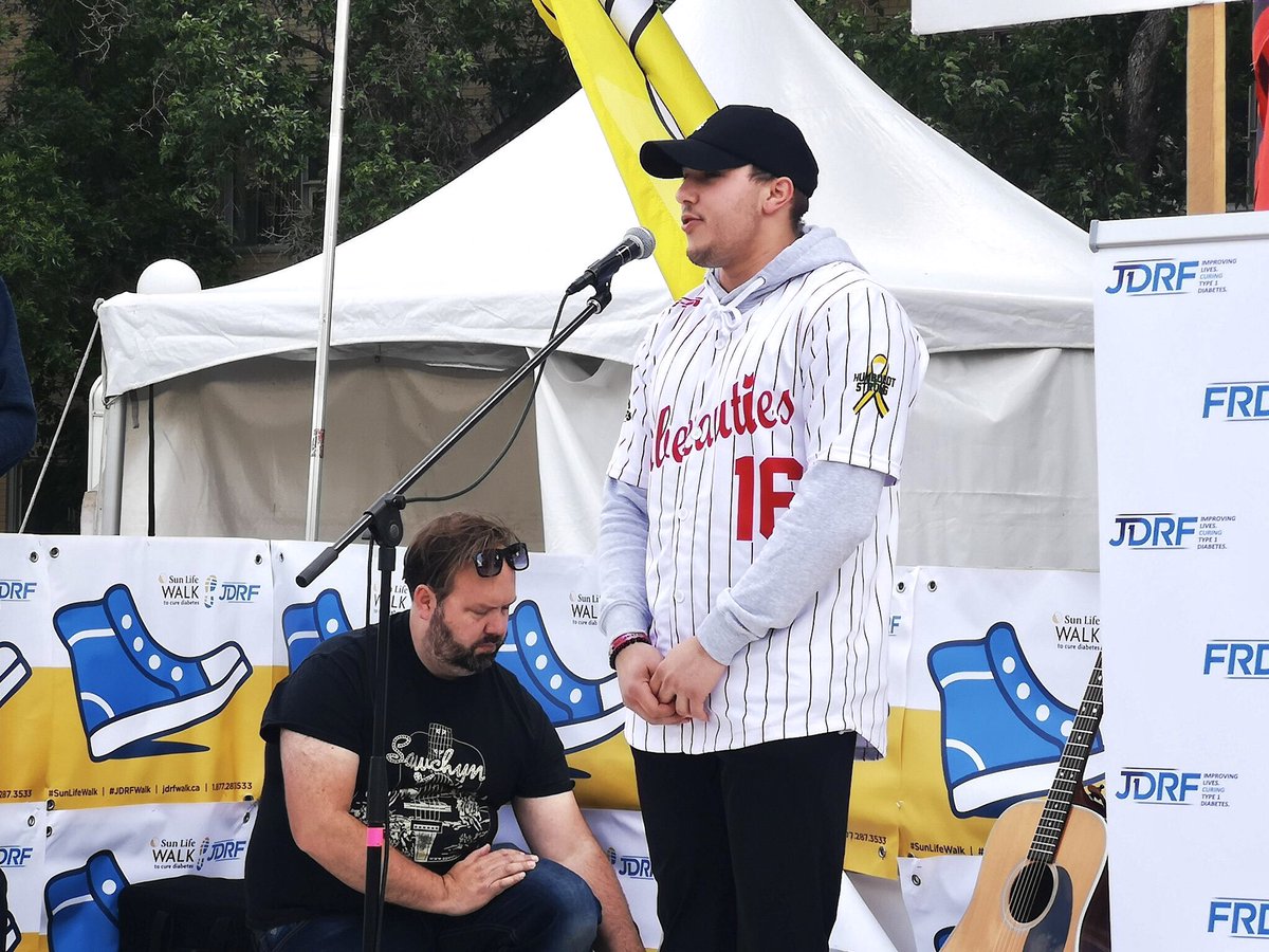 KalebDahlgren's tweet image. A couple @JDRF_Canada Walks in the books!! Thank you Humboldt and Regina for letting me be a part of turning #TypeOne into #TypeNone 💙