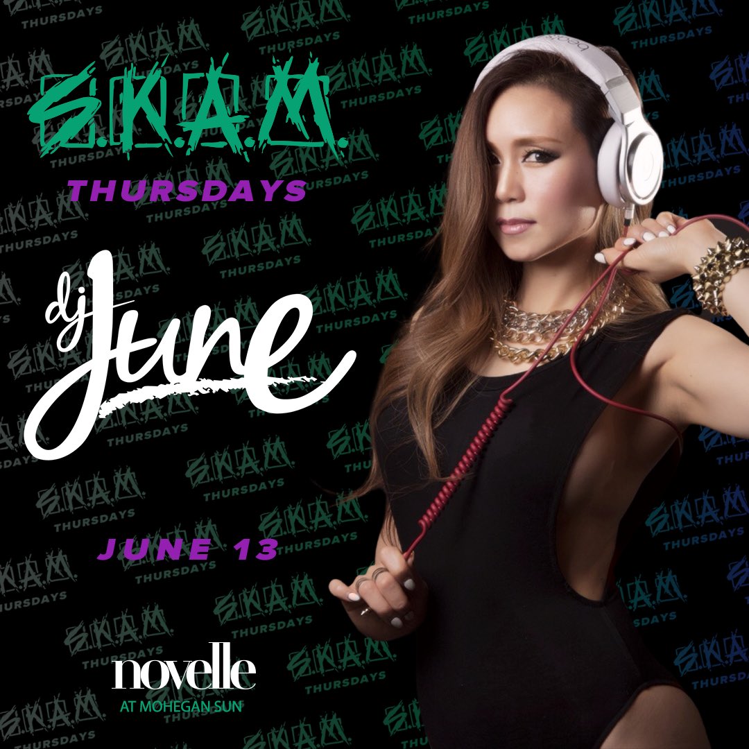 novellemohegan's tweet photo. 🔊Opening Thursday! 🔊
Thursday June 13 - @djjunenyc
Friday June 14 - @methodman 
Saturday June 15 - @djsinatra
Reservations:
☎️ 860-861-5994
💻 https://t.co/RcTWtck7jd https://t.co/oBHLMpDd2p
