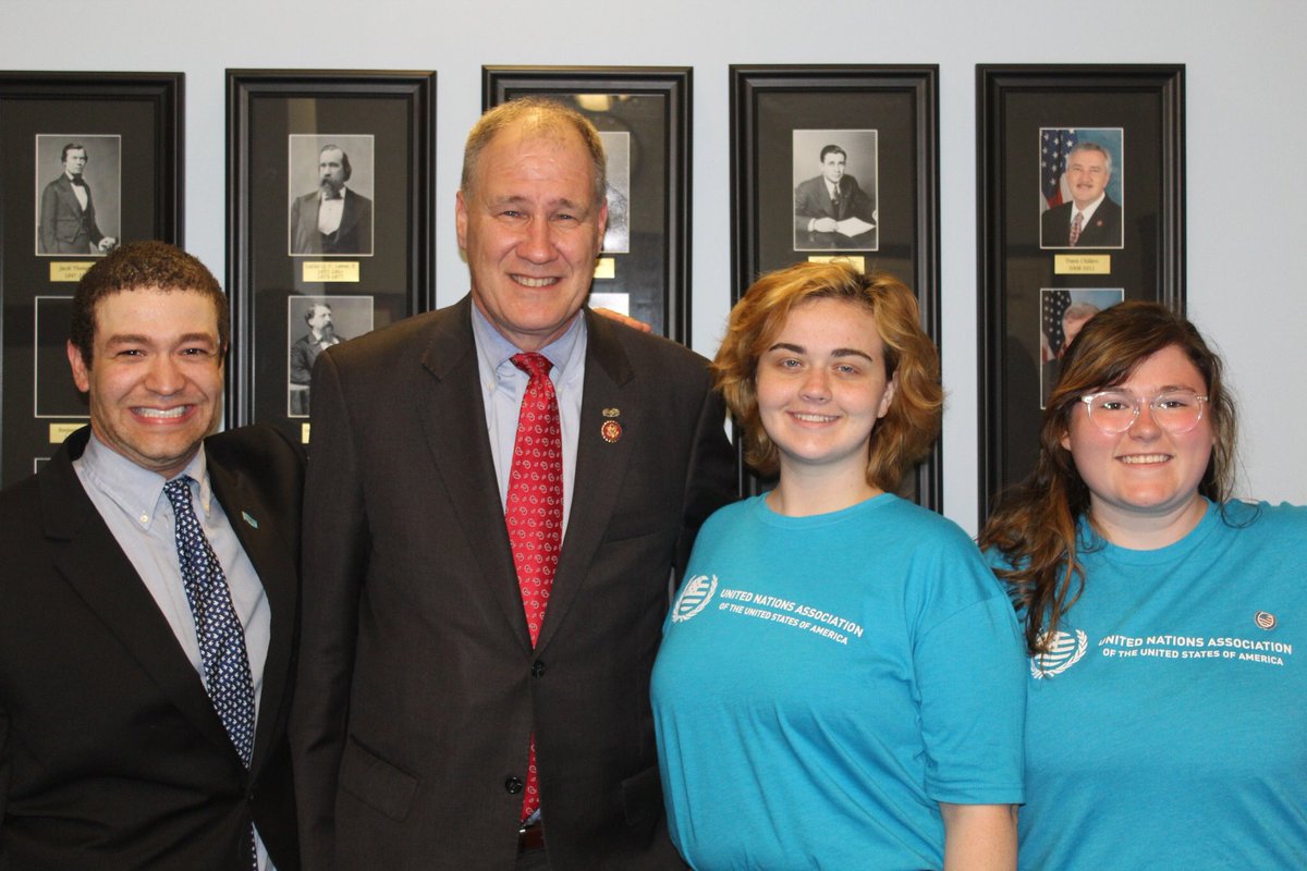 Thank you <a href="/RepTrentKelly/">Trent Kelly</a> for meeting with our <a href="/UNAUSA/">UNA-USA</a> chapter leaders from Mississippi to talk about support for the <a href="/UN/">United Nations</a>! #USAforUN #MSState #MSUNA