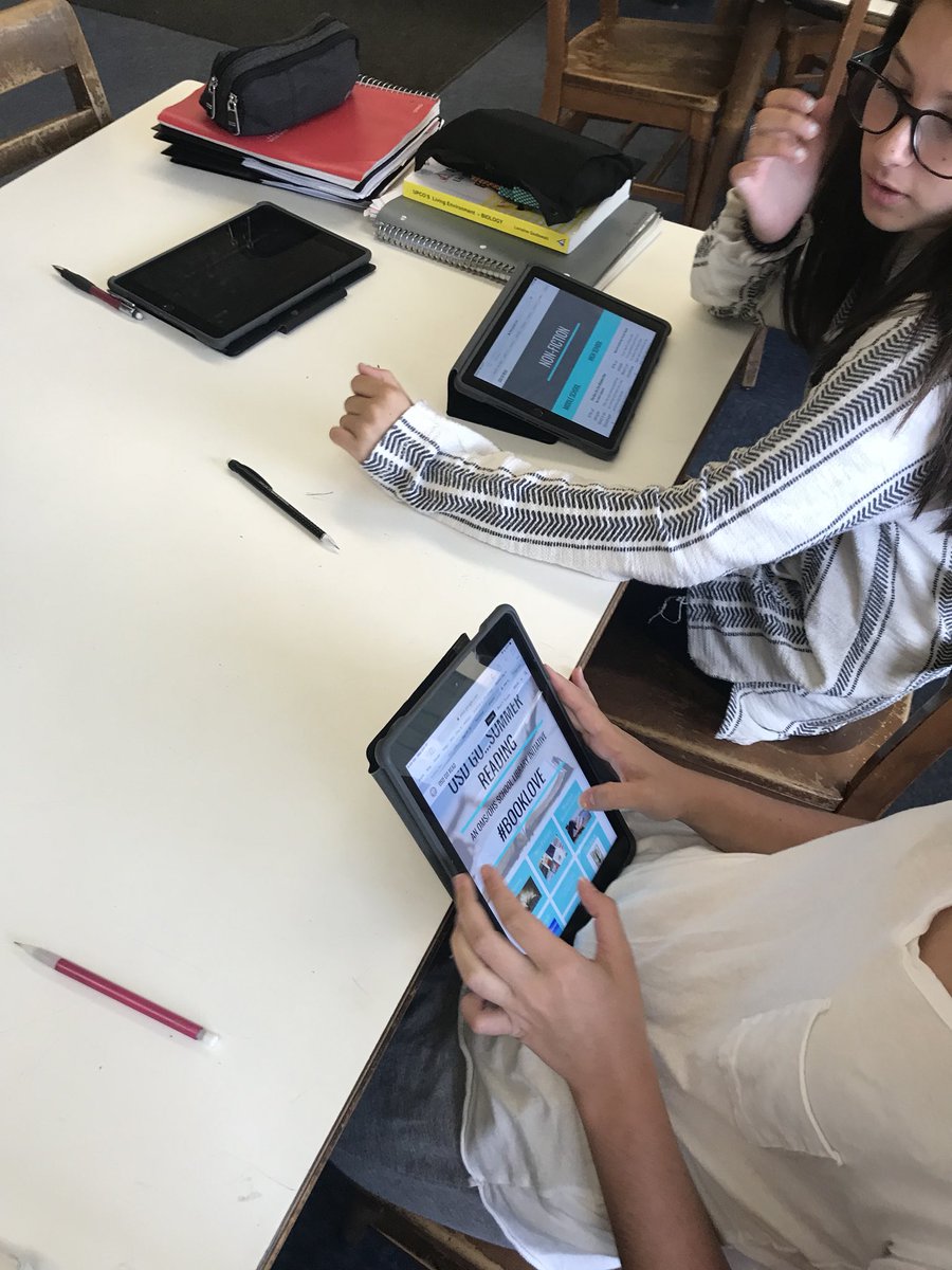 Mrs_Lupia_'s tweet photo. Shout out to @LIB_OMS for putting together an awesome Summer Readig Breakout lesson! #breakout #escapethelibrary #summerreading https://t.co/vFtvYdOf9X