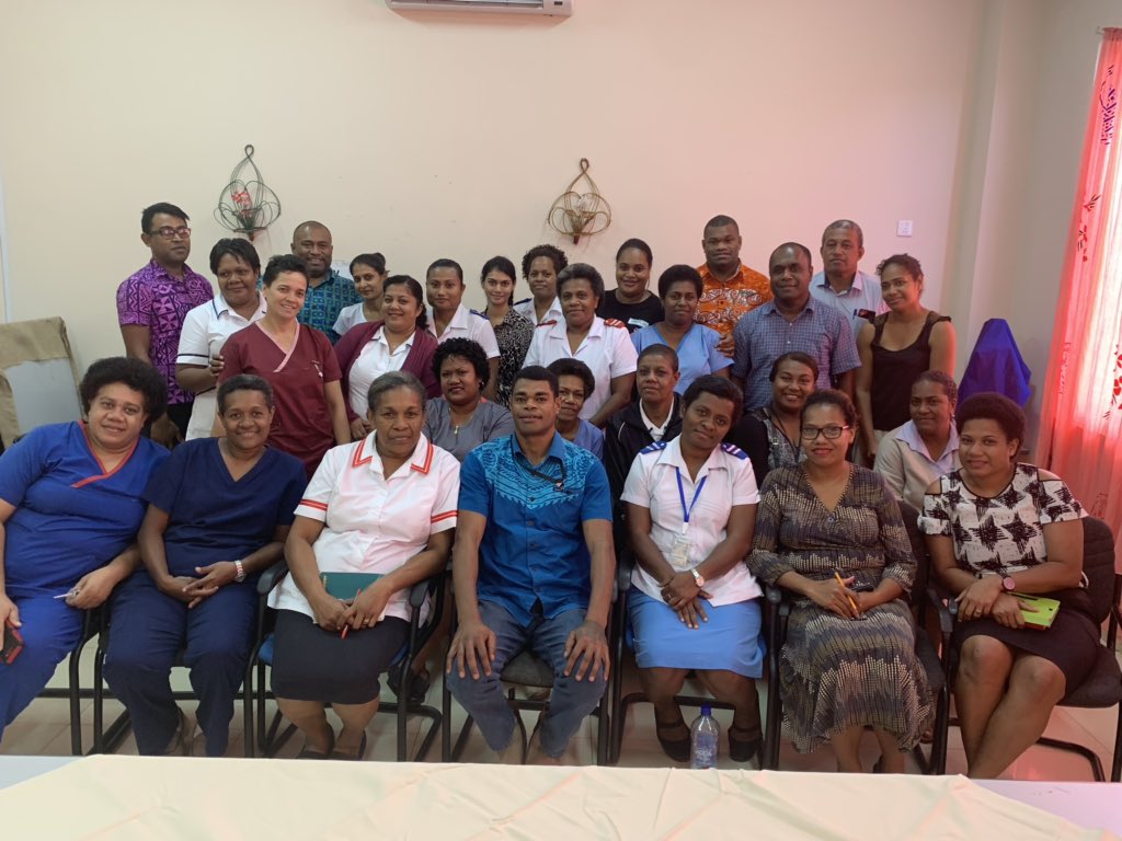 Navua Hospital in Serua/Namosi serves 30,000 Fijians from the Highlands to the coast. Lead ably by Dr Ana Tabua; this awesome team is protecting Fijians in their area. I asked them to up the ante.