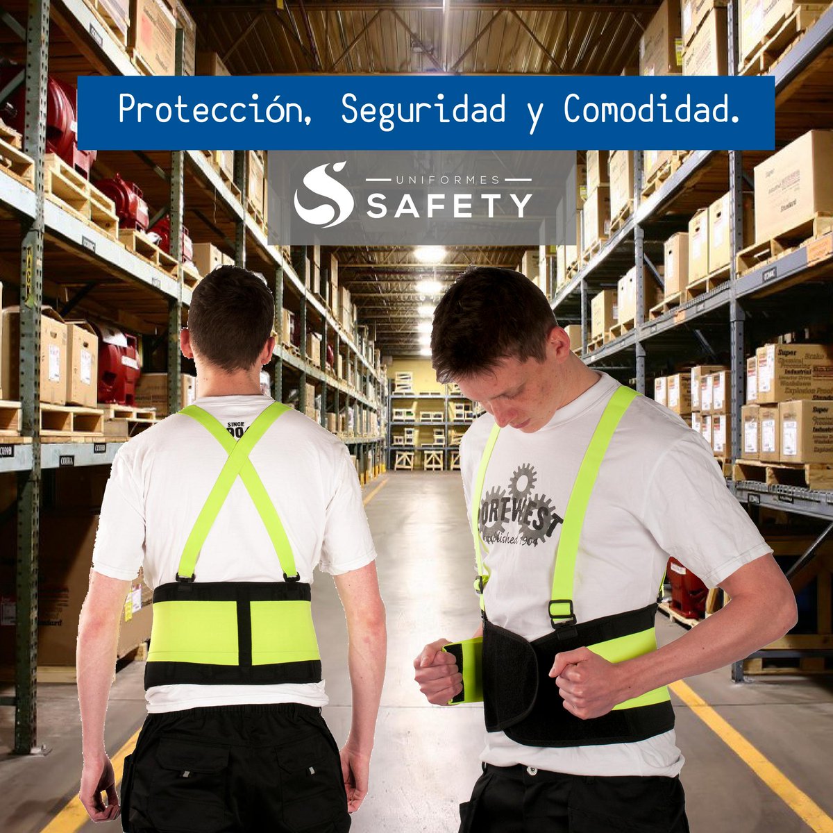 Esta faja de soporte de alta visibilidad proporciona seguridad en el trabajo, mientras ofrece un buen apoyo a la espalda.
.
#Protección #Seguridad #Comodidad #Uniformesafety #Portwest #Panamá