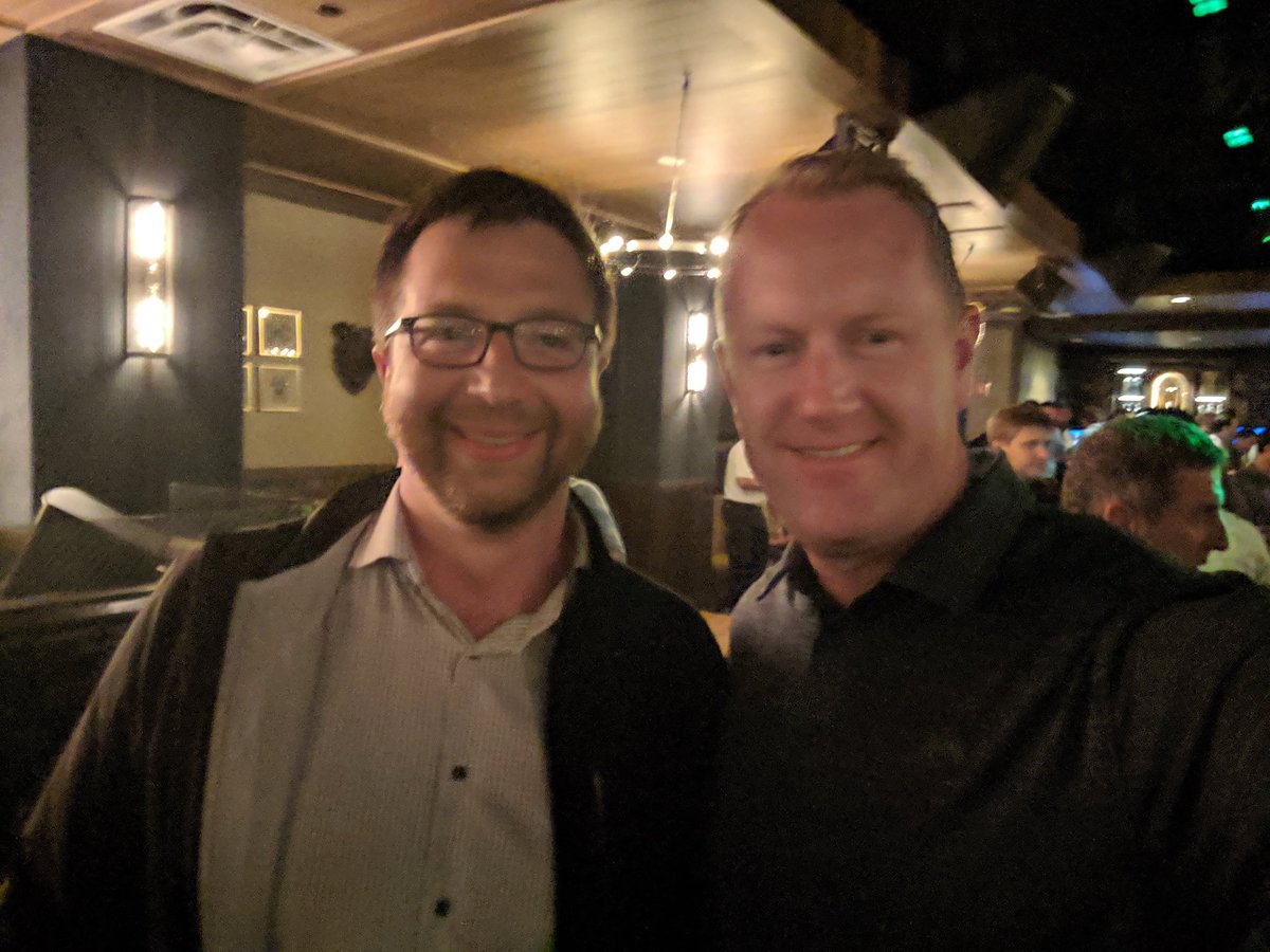 Grabbing a second with Meraki's SVP / GM Todd Nightingale tonight at #CLUS <a href="/meraki/">Cisco Meraki</a> <a href="/tnight/">Todd Nightingale</a>