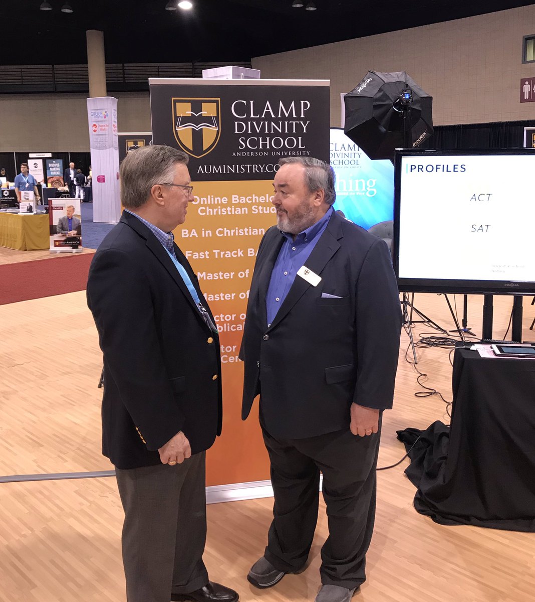 Rogerdwill's tweet image. Great to chat with Dr. Michael Duduit today at SBC