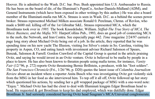 Illuminati Bloodline: Clare Bronfman gives $14M to NXIVM defense fund https://nypost.com/2019/06/11/seagrams-heiress-clare-bronfman-gives-14m-to-nxivm-defense-fund/ @POTUS  #Payseur