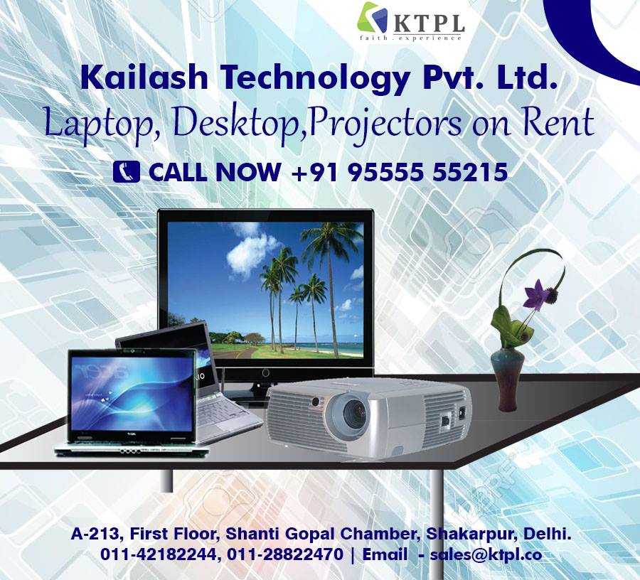 ktechnology62's tweet image. Looking for the #computeronrent in Delhi? We provide you laptop on  rent, desktop on rent, computer on rent. For More Information Visit Our  Website- bit.ly/2RrhyUG  or Call now @ +91 95555 55215 +011-42182244

#serveronrent #computeronrent #laptoponrent #desktoponrent